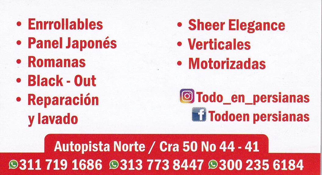 Fabricante De Persianas