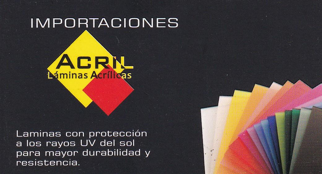 Productos Acrilicos